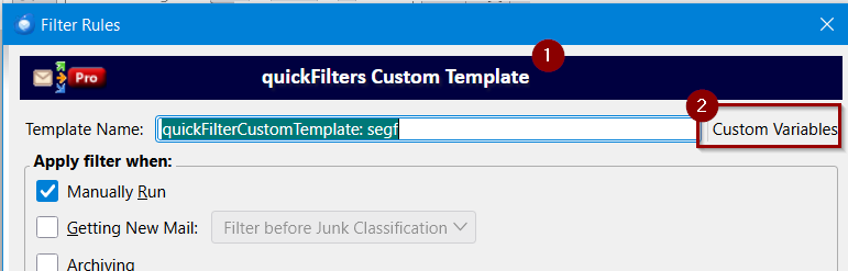 custom template editor