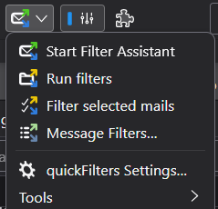 new menu icons dark mode